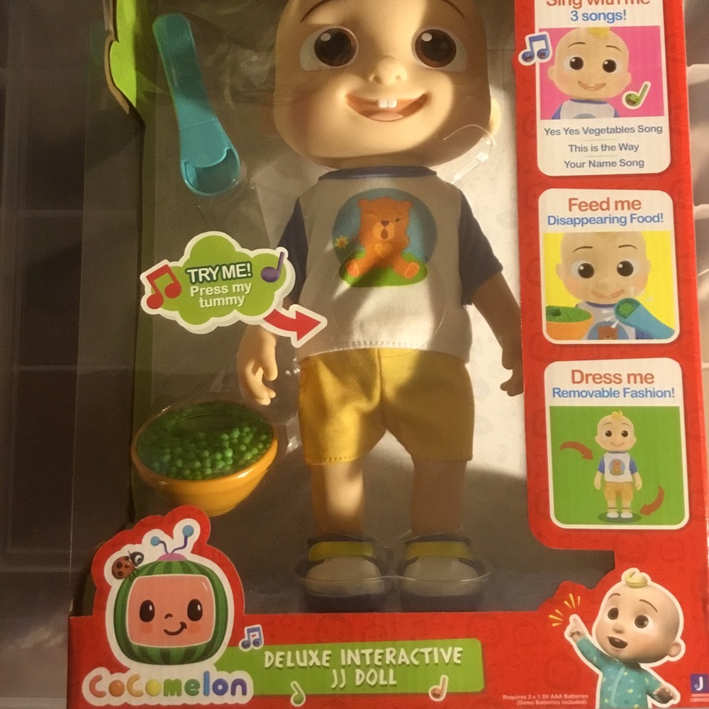 CoComelon Deluxe Interactive JJ Doll